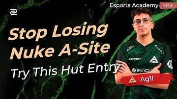 CS2: How to Entry Frag Nuke A-Site from Hut - SAW Esports Academy Ep.3