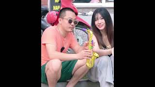 Teach a beautiful girl how to BLOW 😜 #prank #fyp #funny