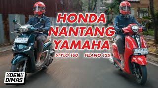 PERANG HONDA & YAMAHA  Pilih Stylo 160 atau Grand Filano 125? Harga Di Bawah 30 Juta