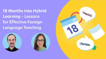 WEBINAR: 18 Months into Hybrid Learning – Lessons for Effective Foreign Language Teaching