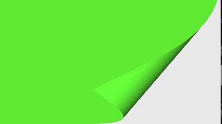Free Green Screen White Paper Page Flip Transition With Sound. Link To Download In Description.