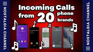 Incoming Calls from 20 Phone Brands  Let's Pick Up the Phone!