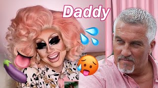 Trixie Mattel thirsting over Paul Hollywood