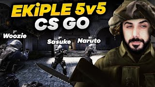 YOUTUBERLARLA 5v5 CS GO!! | Barış Can