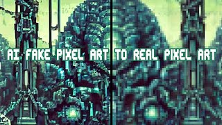 Photoshop Tutorial: Turn Fake AI Pixel Art into Real Pixel Art