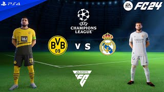 FC 24 PS4 - Dortmund vs Real Madrid | UEFA Champions League Final 23/24