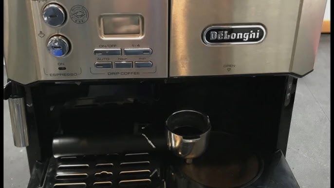 De'Longhi BCO430BM All-in-One Combination Maker & Espresso  Machine + Advanced Milk Frother for Cappuccino, Latte & Macchiato + Glass  Coffee Pot 10-Cup : Home & Kitchen