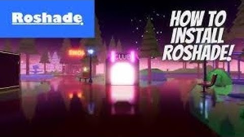 How to make RoShade in Roblox? TUTORIALLL!!! #roshade #roblox #tutorial #shaders #shader #howtomake
