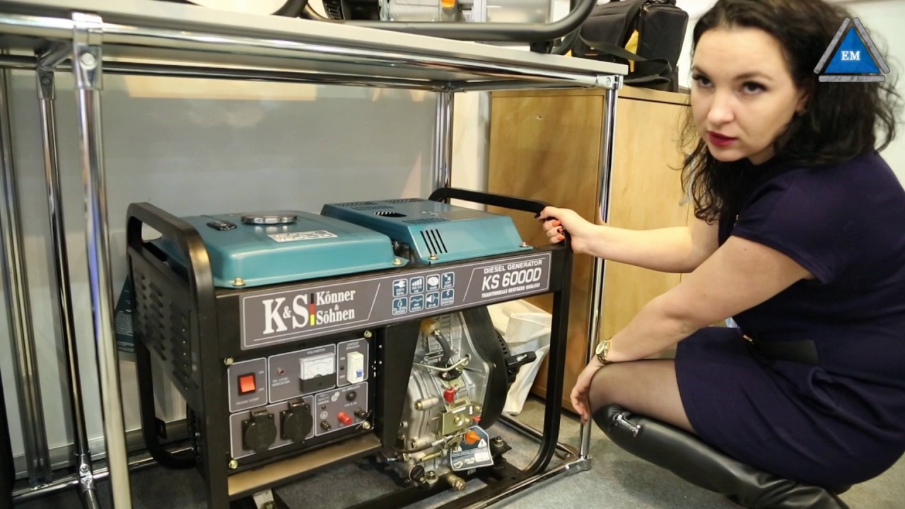 Генератор Konner&Sohnen KS 6000 D