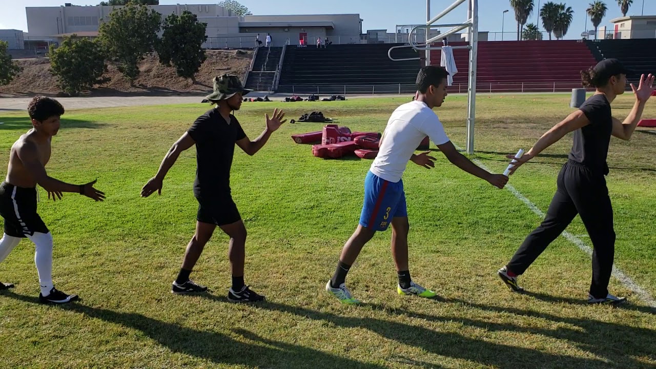 How to pass a baton 3 YouTube