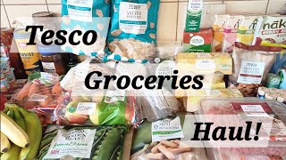 Tesco weekly shopping groceries haul and main meal plan || Family of four || W/C Wed 1st May