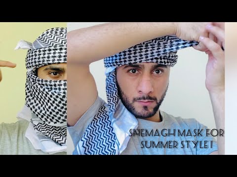 How To Tie SheMagh mask || full tutorial || Majid shah