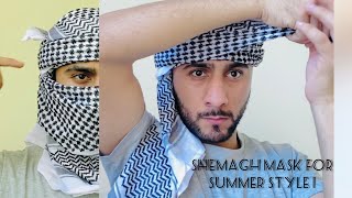 How To Tie SheMagh mask || full tutorial || Majid shah