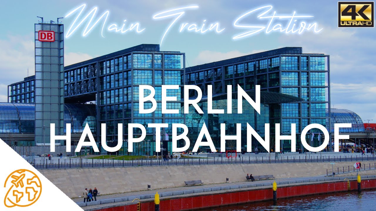 Berlin Hauptbahnhof Central Station Main Train & Metro Station 4k Tour Germany