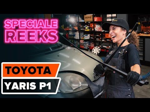 Hoe een ruitenwisserarm vervangen op een TOYOTA YARIS P1 [HANDLEIDING AUTODOC]