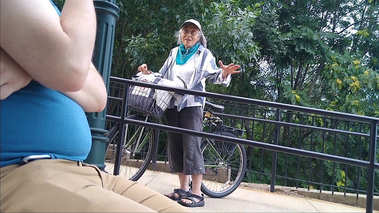 Based Granny Drops Grannypills Everywhere In Public Park Youtube 