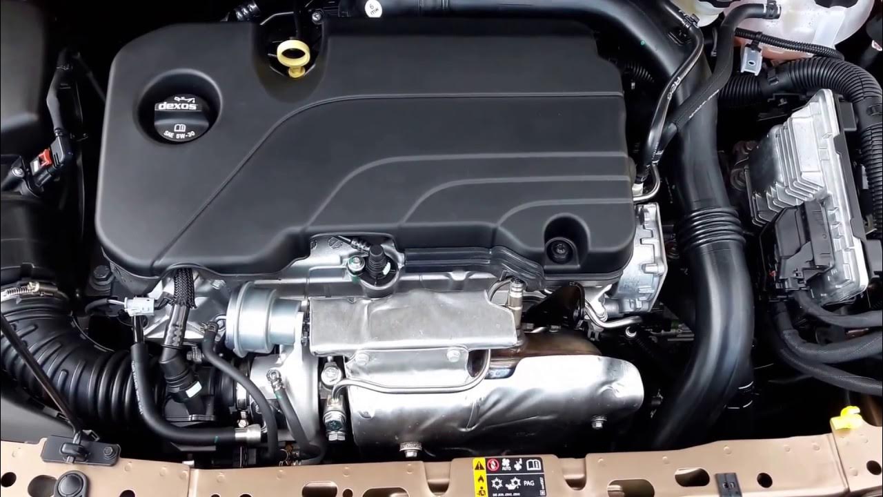 Opel Astra K 1.4 125 KM, B14XFL 2017 engine sound YouTube