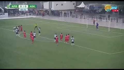 Denis Omedi scores first goal for APR FC #africasport #cafchampionsleague