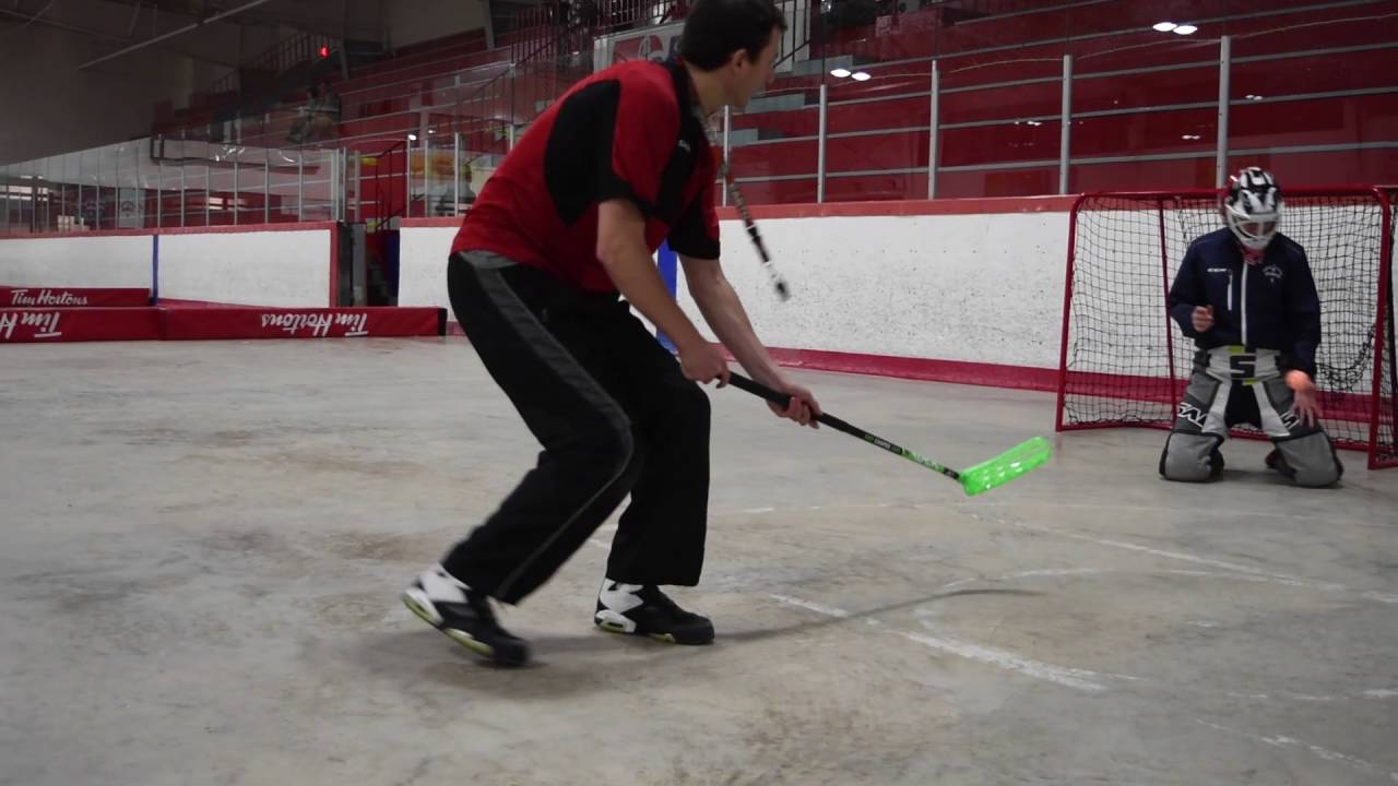 A Hockey Goalie's First Experience with Floorball YouTube