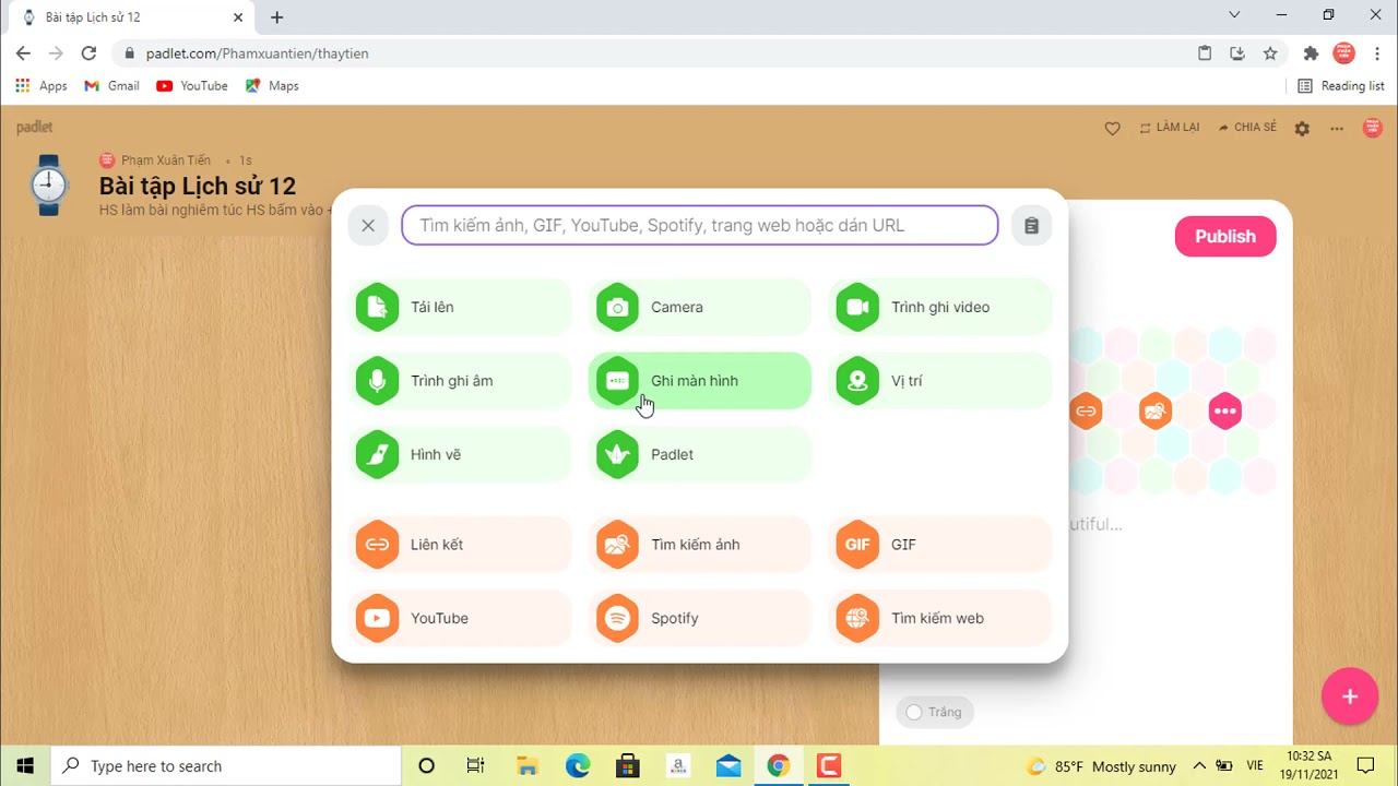 Padlet ll Giao bài tập - Thảo luận nhóm - lấy ý kiến.... cho dạy học online và hơn thế