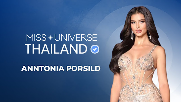 HD FULL PERFORMANCE - Anntonia Porsild - Miss Universe Thailand 2023