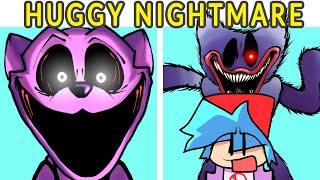 Friday Night Funkin' VS Nightmare Huggy Wuggy VS Catnap | Poppy Playtime Chapter 3 (FNF MOD/HORROR)