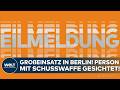 EIL: Großeinsatz auf dem Tempelhofer Feld in Berlin! Person mit möglicher Schusswaffe gesichtet!