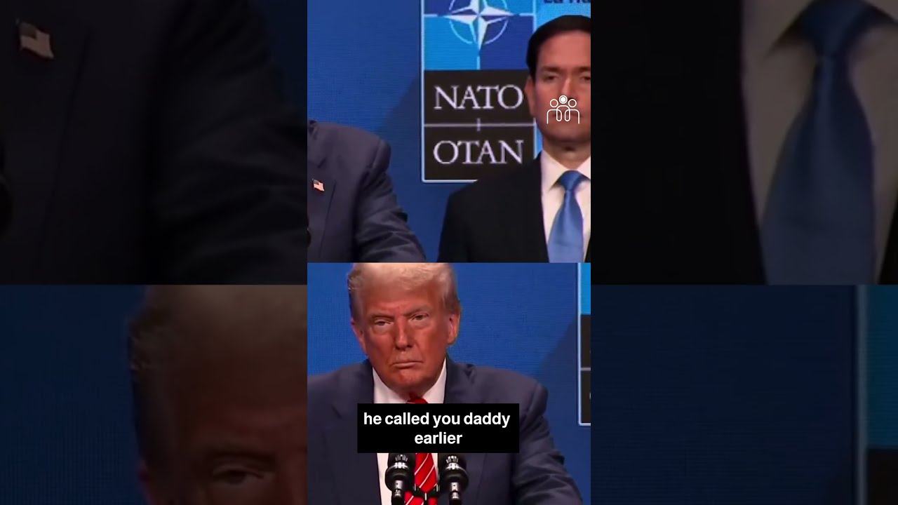 Secretary General Of NATO Mark Rutte Refers To President Trump As Daddy 