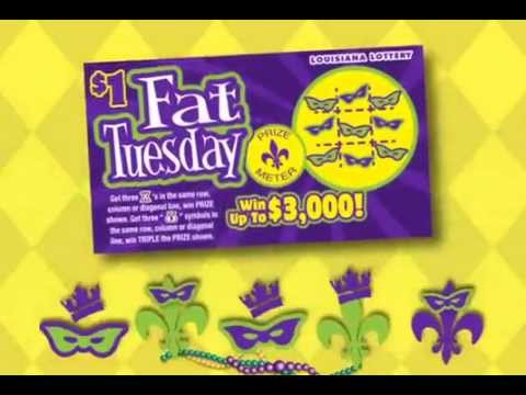 Louisiana Lottery&#39;s 2015 Mardi Gras Scratch-Offs - YouTube