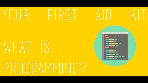 What is programming?