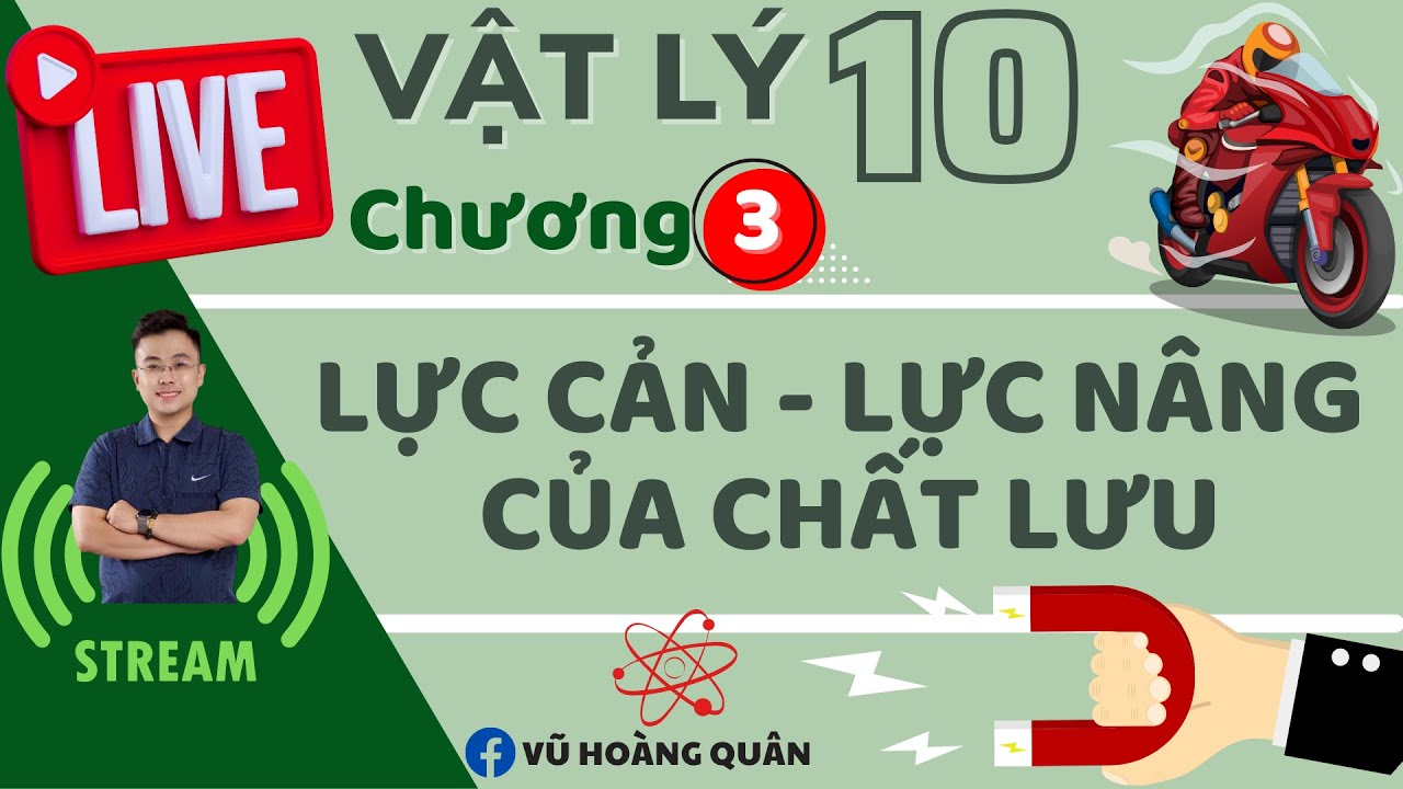 Lực Nâng Và Lực Cản Của Chất Lưu _ Áp Suất Chất Lỏng II Lý Thầy Quân