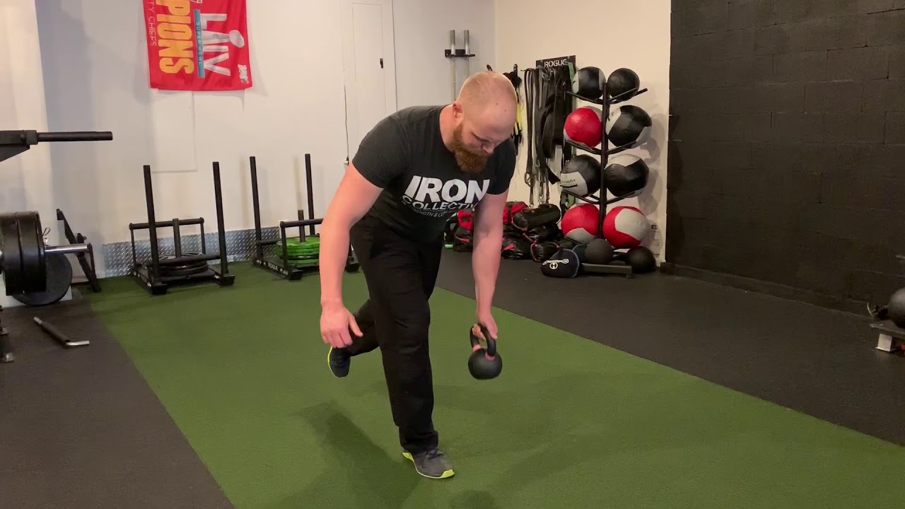 Single leg balance w/ Contra Row - Tailored Strength - YouTube