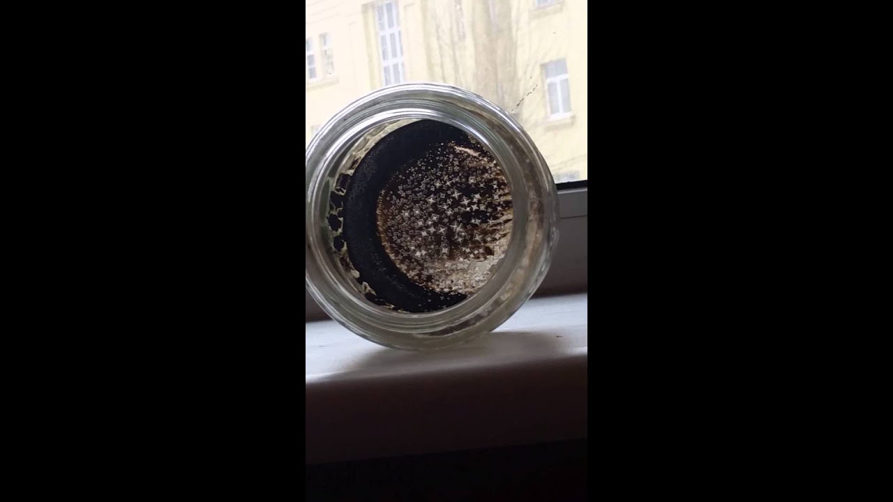 Ch3 gans dried in the jar created vortex