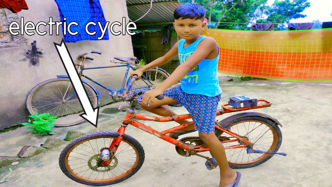 how-to-make-electric-bike-cycle-how-to-make-electric-bike-using-775