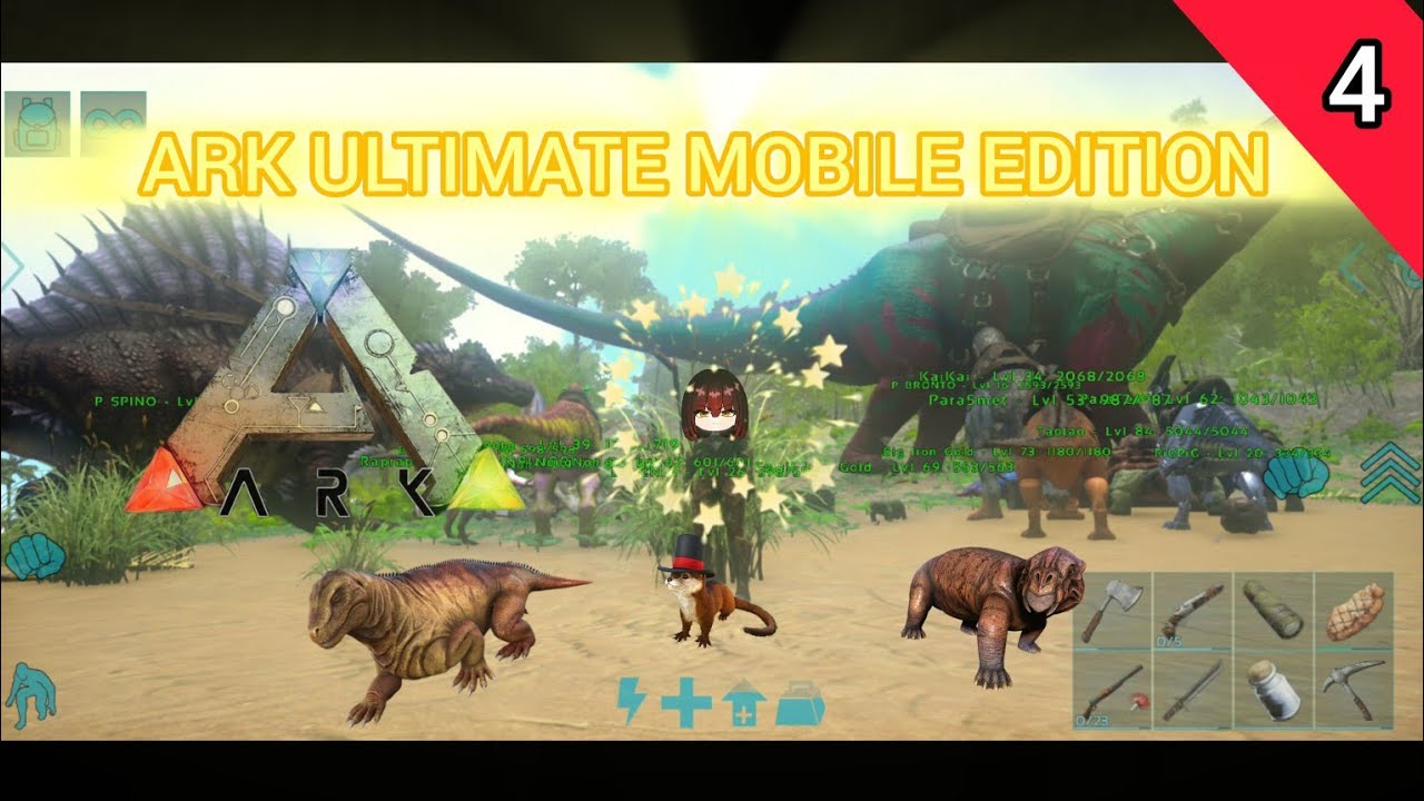 ถึงจะลำบากหน่อยแต่อิ่มใจสุดๆ | ARK ULTIMATE MOBILE EDITION [PART 4 ...
