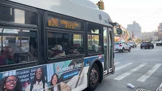 B36 Bus leaving Stillwell 