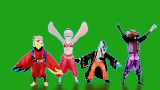Just Dance 4 Extract | Istanbul | GREEN SCREEN