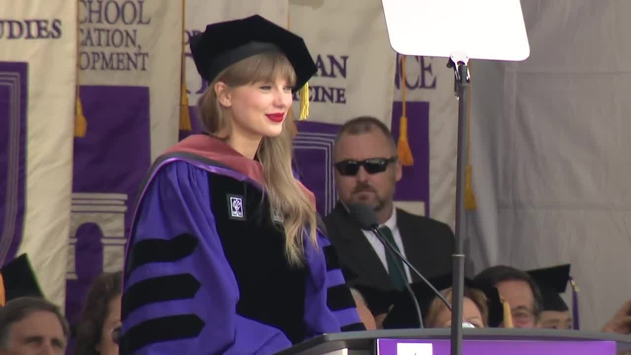 Taylor Swift Addresses NYU Grads As She Receives Honorary ...