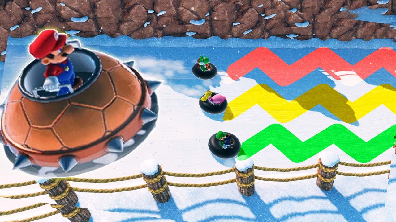 Mario Party Superstars all MiniGames (Master Difficulty) Part 5 - Mario Vs Yoshi Vs Peach Vs Luigi