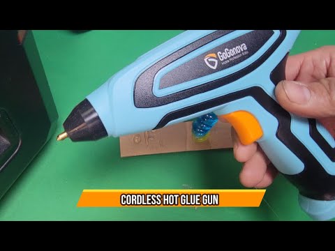 Cordless Hot Glue Gun, GoGonova 15s Fast Preheating