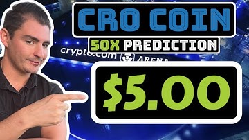 $5 CRO Coin 50x INCOMING - CRONOS Blockchain Strong!! - Crypto.com News