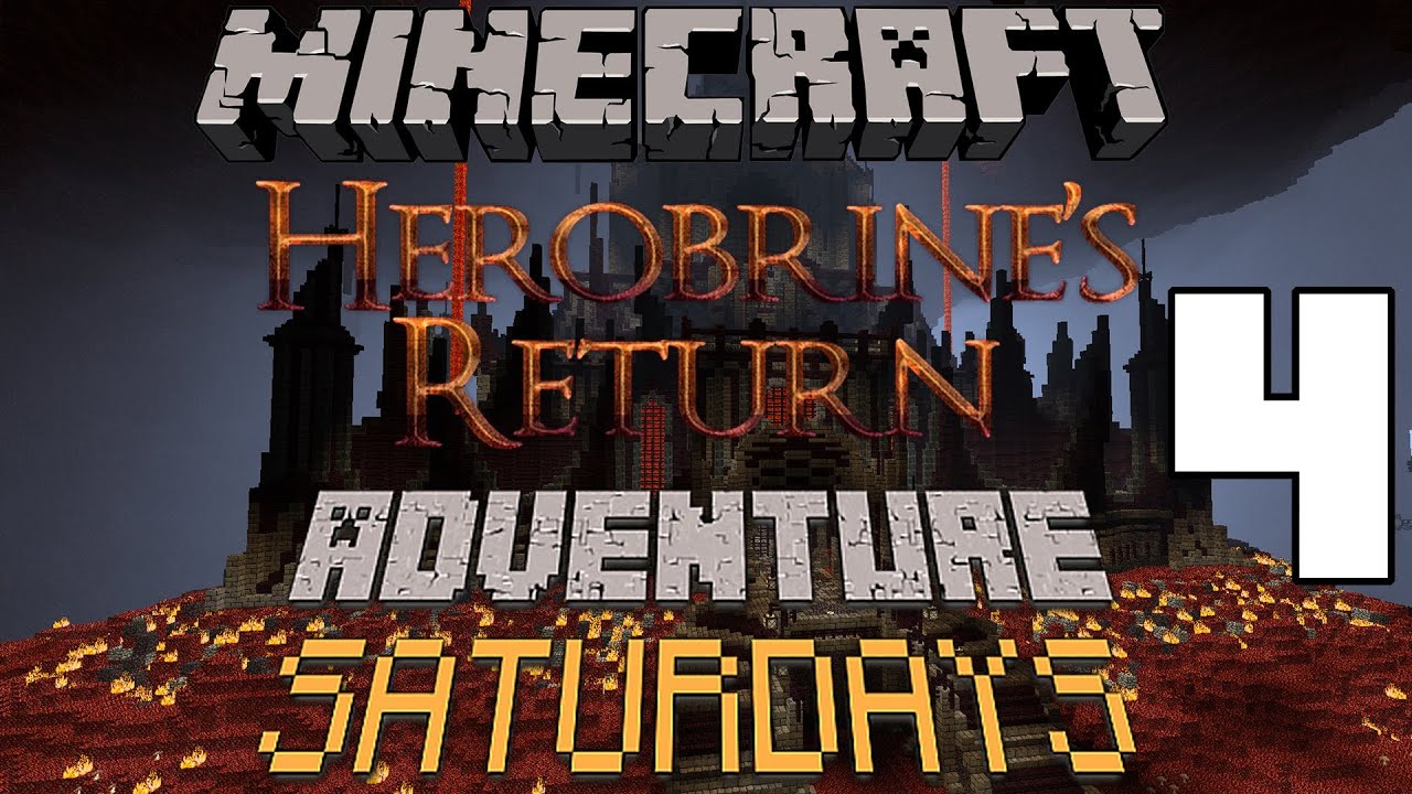 Adventure Map Saturday - Herobrine's Return Part 4 of 4 - YouTube