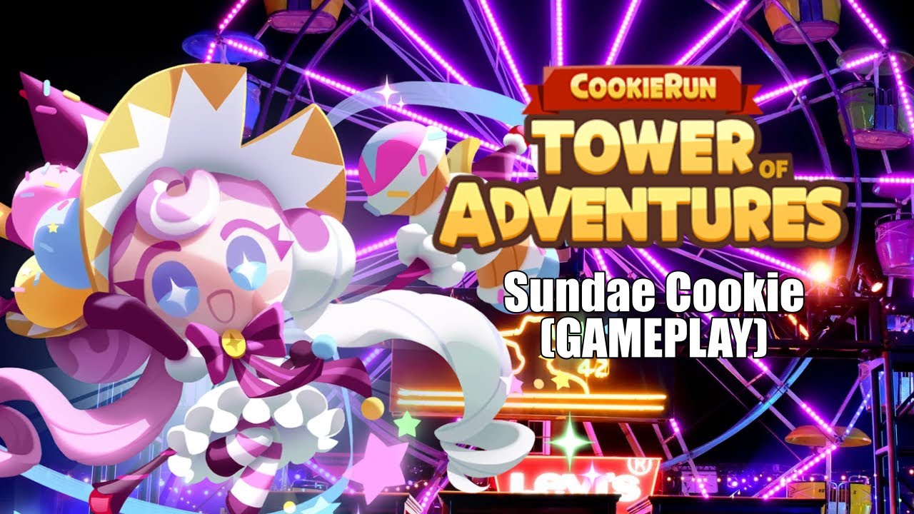 Cookie Run: Tower Of Adventures Sundae Cookie Gameplay - YouTube