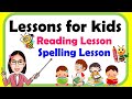 Reading and Spelling Lessons | Compilation | Teacher Aya Online Tutor