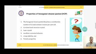 Vijayakumar .B| Crystal structures FCC and HCP |#snsinstitutions