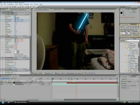MrAfterFx lightsabor Tutorial
