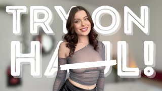 [4K] Transparent Try-on haul! (2024)