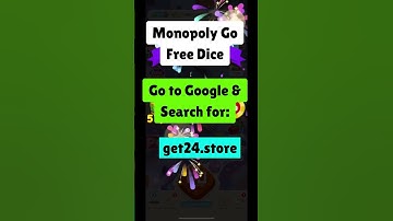 How to Get Free Dice Rolls *WORKING* iOS/Android #shorts #monopolygo #freedice #monopolygofreedice