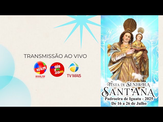 FESTEJOS DE SENHORA SANT'ANA - 2025 - 9ª noite de novenas