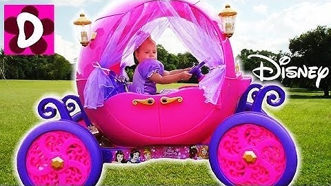 Princess Diana Ride On Carriage Toy